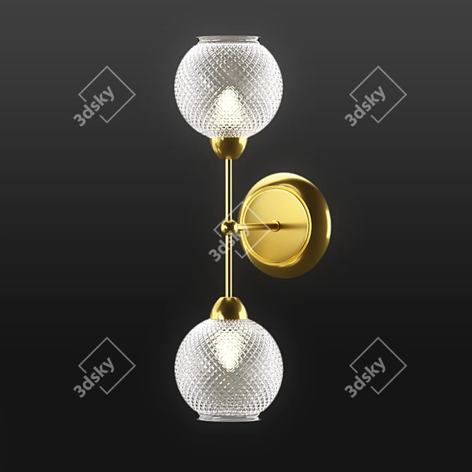 Elegant Lumion Everly Sconce 3D model image 1