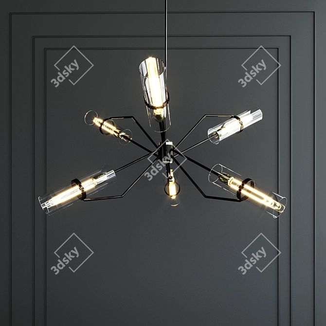 Troy Lighting Raef F6318 Pendant 3D model image 1