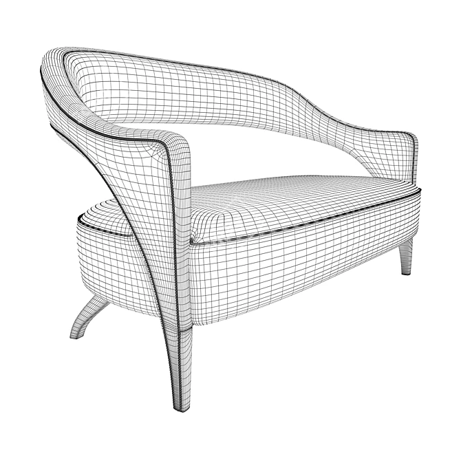 Brabbu Tellus Sofa: Strong and Contemporary Design 3D model image 3