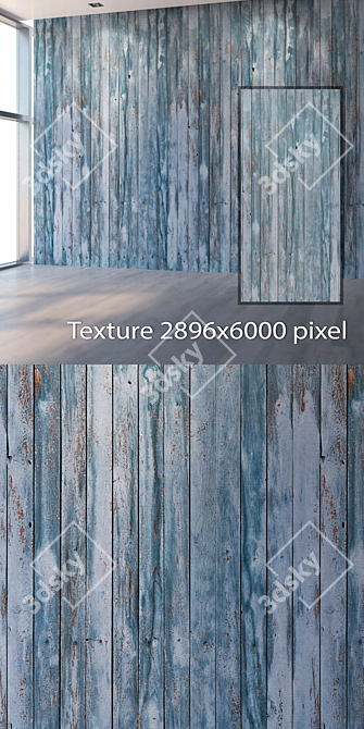 Seamless 4K Tree Texture 3D model image 2