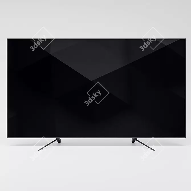 Sony KD75ZF9BR2 75" Ultra HD Smart TV 3D model image 1