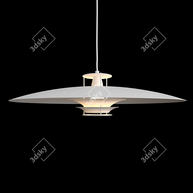 Artek Vintage Pendant Lamp Set - TW002, U336, JL341 3D model image 2