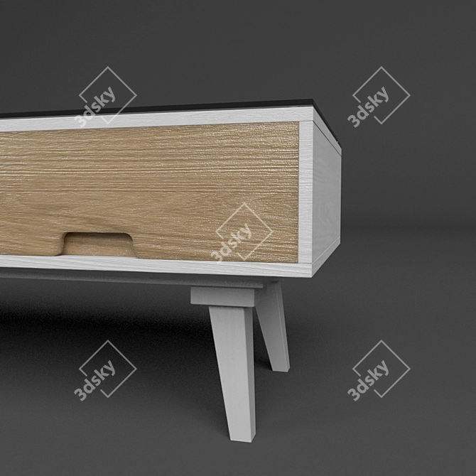 Elegant TAHA Furniture Set 3D model image 3