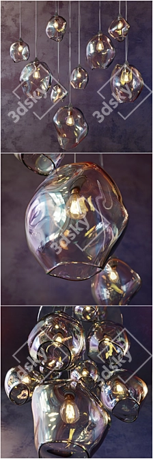 Eternal Glow Pendant: A Radiant Creation by John Pomp 3D model image 2