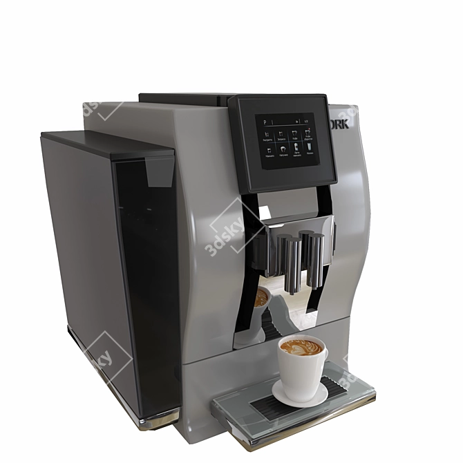 BORK Automatic Coffee Machine 3D model image 1