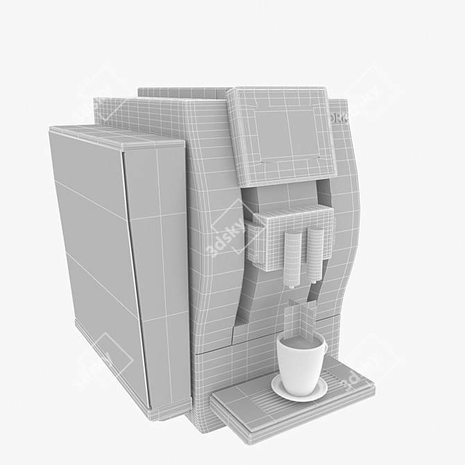 BORK Automatic Coffee Machine 3D model image 2