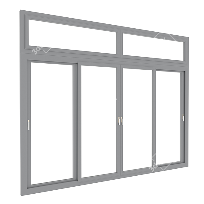 Panoramic Sliding Window 3D model image 3