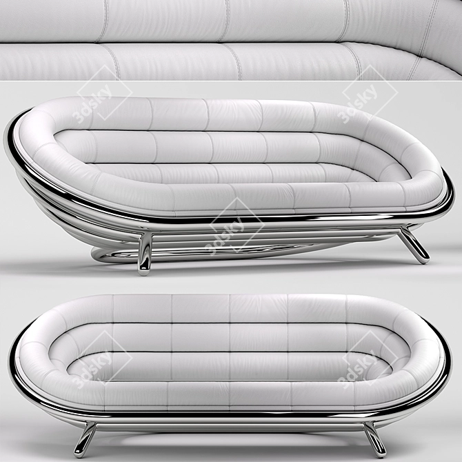 Elegant Swing Sofa  Riluc 3D model image 1