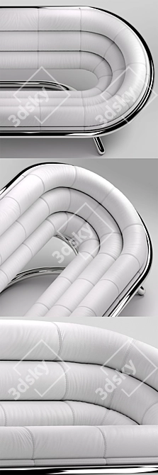 Elegant Swing Sofa  Riluc 3D model image 2