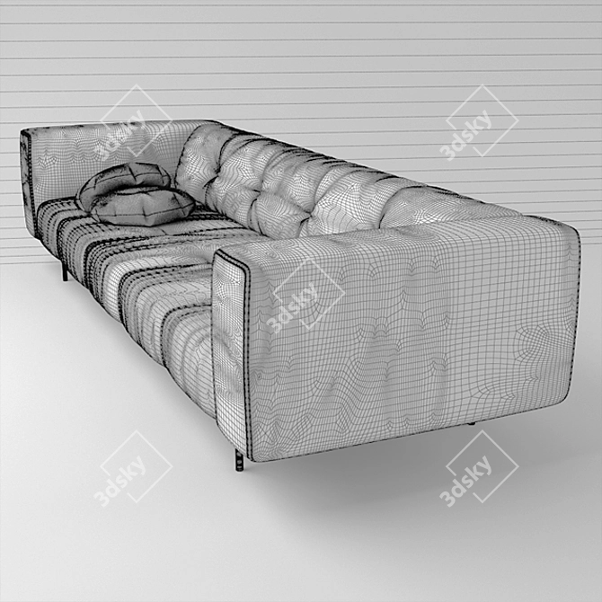 Elegant Erei Sofa: Luxury in Every Detail 3D model image 3
