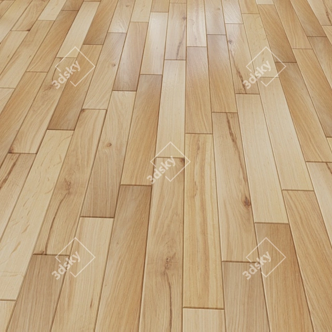 Country Collection: Global Parquet Engineered Flooring 3D model image 2