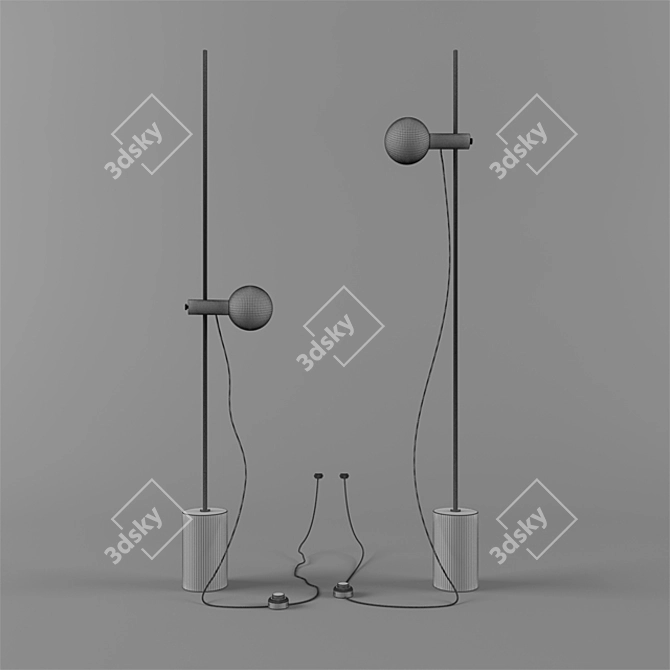 Revolve: Modern Floor Lamp by Bolia 3D model image 2