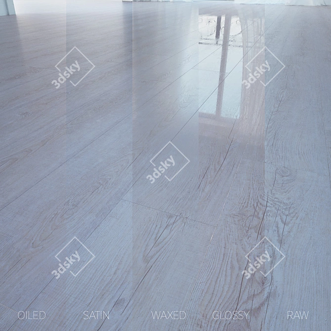 Colorado Oak Vinyl Flooring 3D model image 1