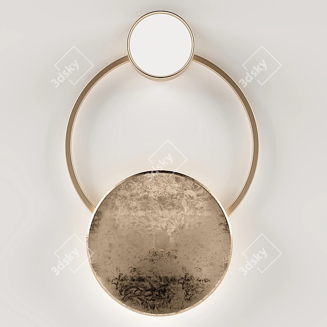 Modern Wall Light Fixture 3D model image 1