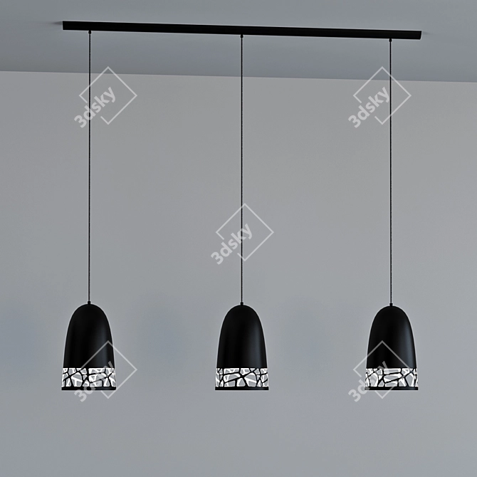 Modern Eglo SAVIGNANO Lighting Set 3D model image 2