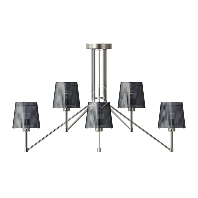 Modern MW-Light Lazio Chandelier 3D model image 2