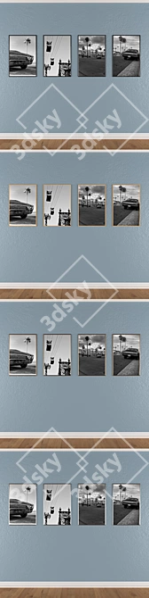 Versatile Wall Art Set 3D model image 3