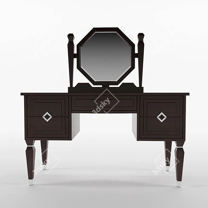 MK Furniture - 130 cm Wide 3D model image 1