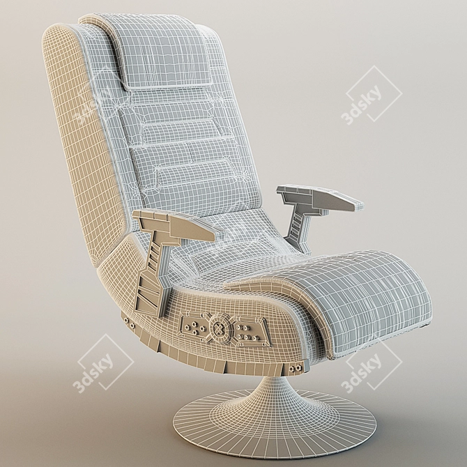 ErgoMax Gaming Throne 3D model image 3