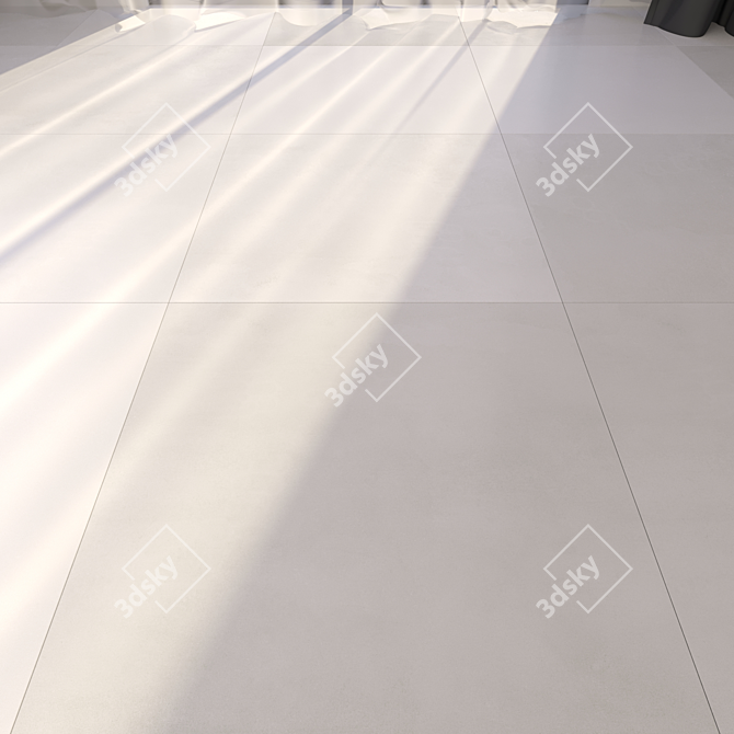 HD Marble Floor Tiles 3D model image 1