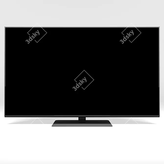 Panasonic 65" Smart TV 4K 3D model image 2