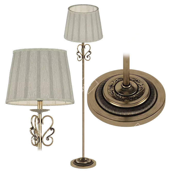 Maytoni Battista RC011 Floor Lamp 3D model image 1