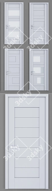 Profil Doors U - Stylish & Durable Set 3D model image 2