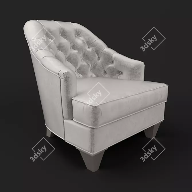 Fratelli Barri MESTRE Chair 3D model image 1