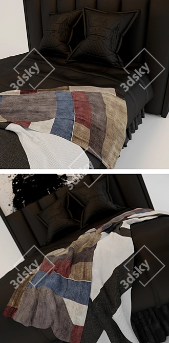 Footie Fan Bed 3D model image 2