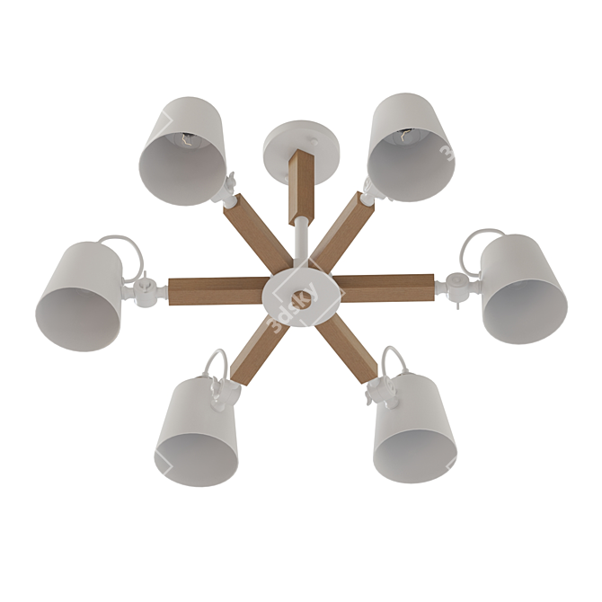 MW-Light Forest 693011106 Chandelier 3D model image 2