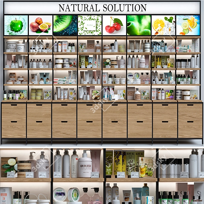 Pharma4: Creams, Cosmetics, Perfumes & More 3D model image 1