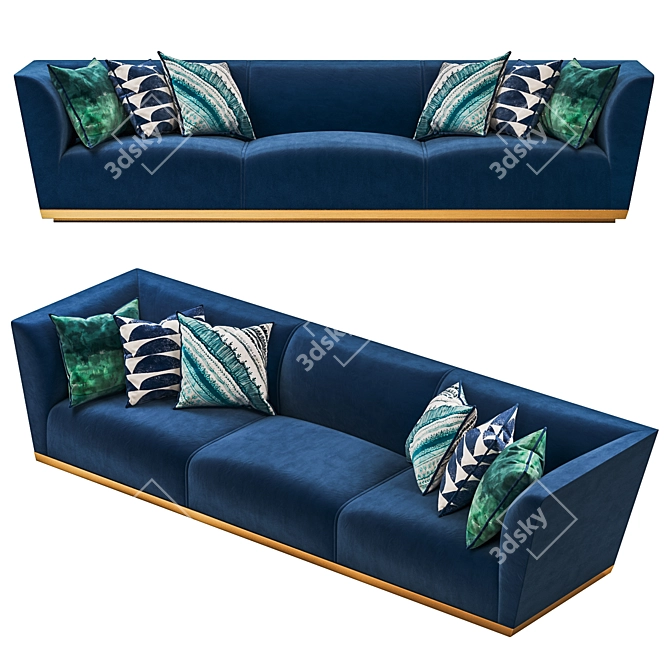 Sleek and Versatile: Sofa Taylor 3D model image 1