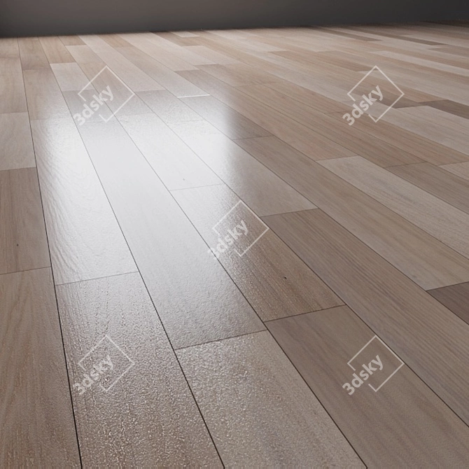 Hardy Walnut Engineering Parquet 3D model image 2