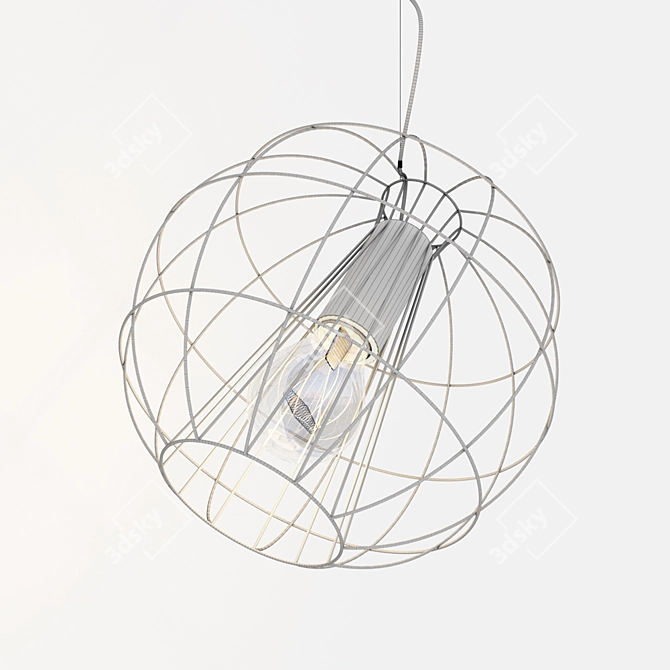 Marl Pendant Chandelier - Zuma Line 3D model image 3