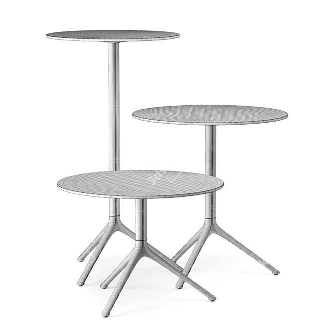 Modern Elliot Table - Stylish and Versatile 3D model image 3