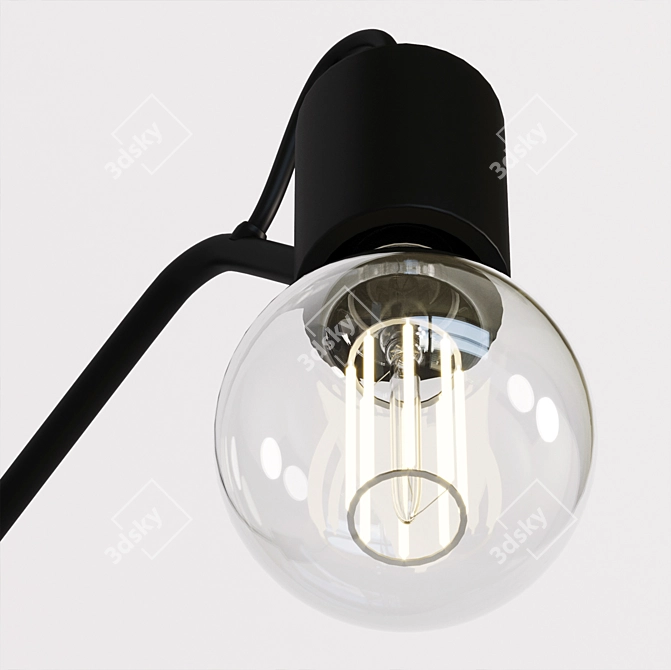 Black Swing Arm Wall Lamp
Sleek Black Swing Arm Lamp
Modern Swing Arm Wall Lamp
Versatile Black Wall Lamp 3D model image 2