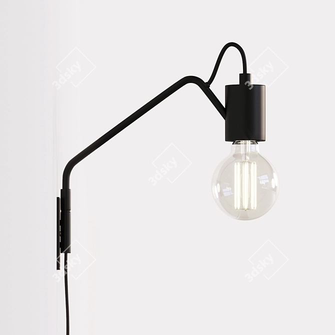 Black Swing Arm Wall Lamp
Sleek Black Swing Arm Lamp
Modern Swing Arm Wall Lamp
Versatile Black Wall Lamp 3D model image 3