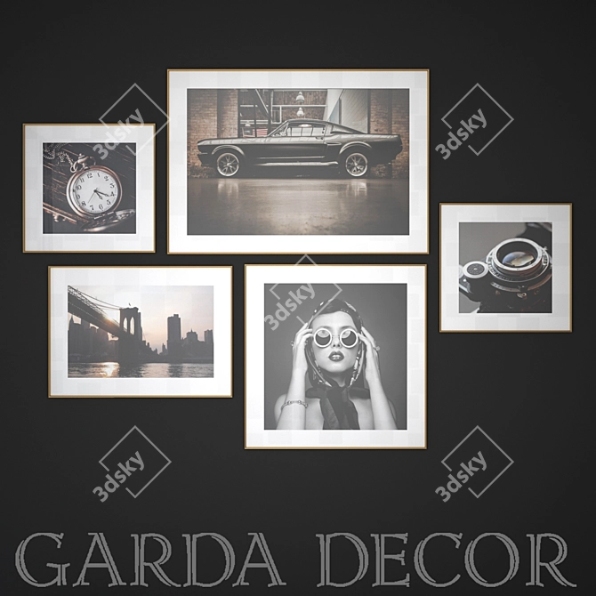 Garda Decor Posters: Endless Options for Every Space 3D model image 1