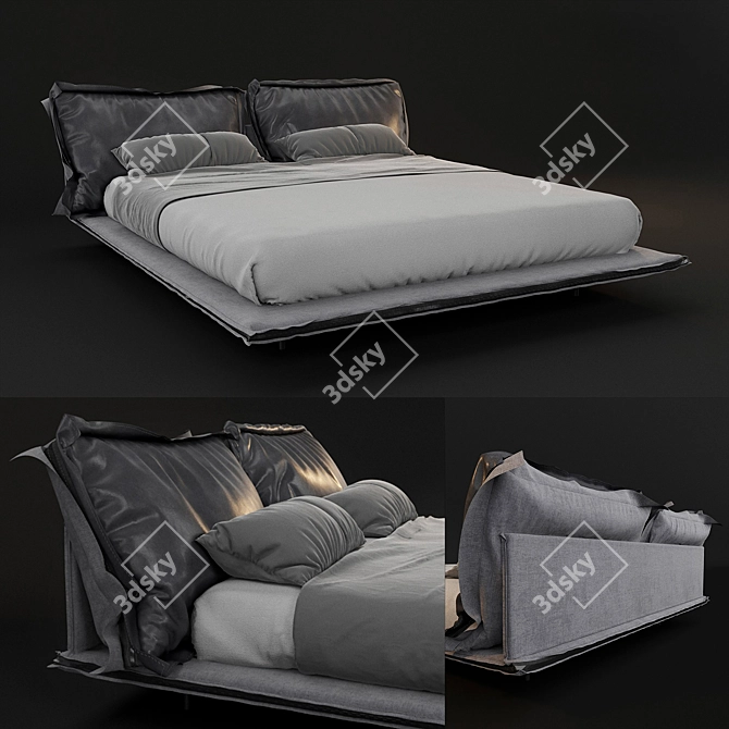 RevDream: Innovative Auto-Reverse Bed 3D model image 1