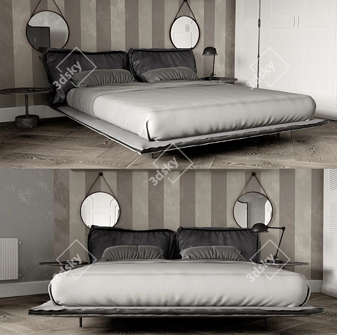 RevDream: Innovative Auto-Reverse Bed 3D model image 2