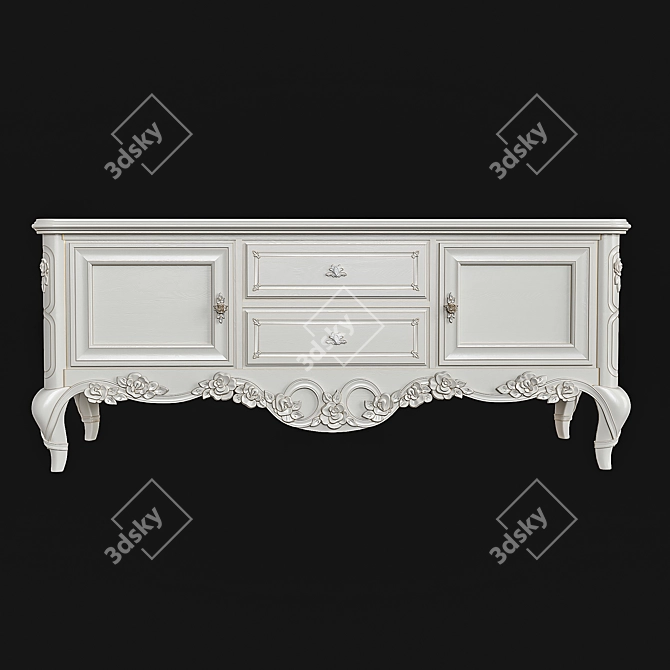 Stella TV Stand CR.102 3D model image 2