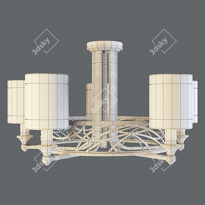 Maytoni Vittoria Ceiling Lamp 3D model image 2