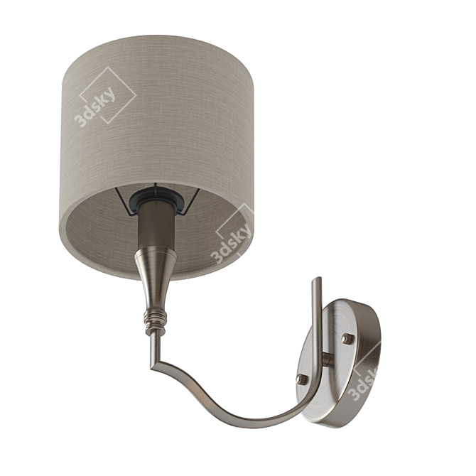 Modern Wall Sconce: MW-Light Conrad 3D model image 2