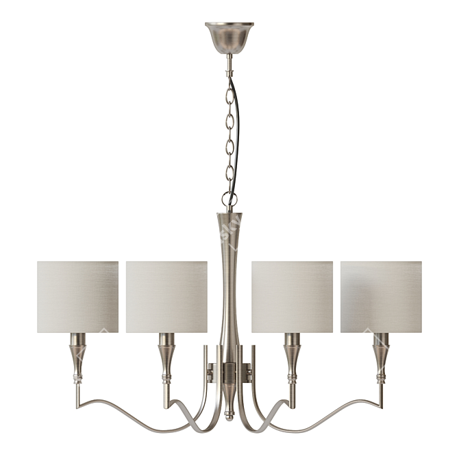 MW-Light Conrad Ceiling Chandelier 3D model image 2