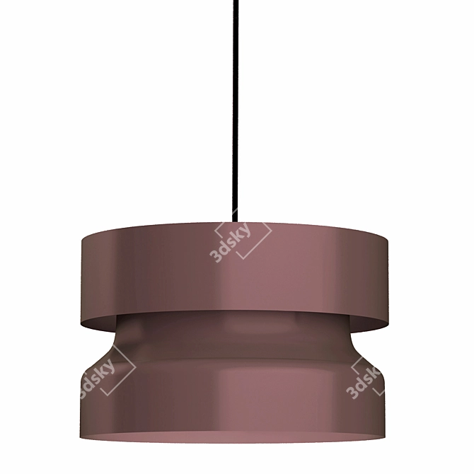 Scandinavian Minimalist Pendant 3D model image 1