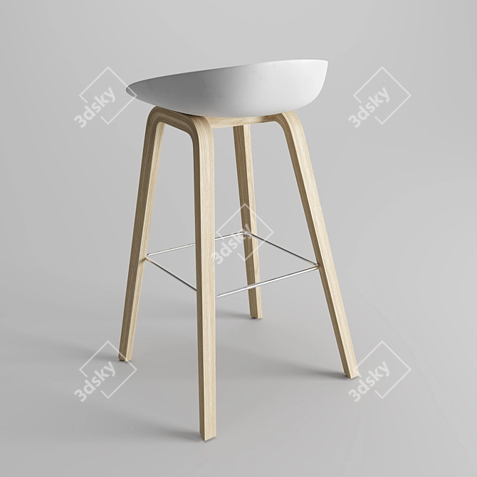 Transformative Bar Stool: AAS 32 3D model image 2