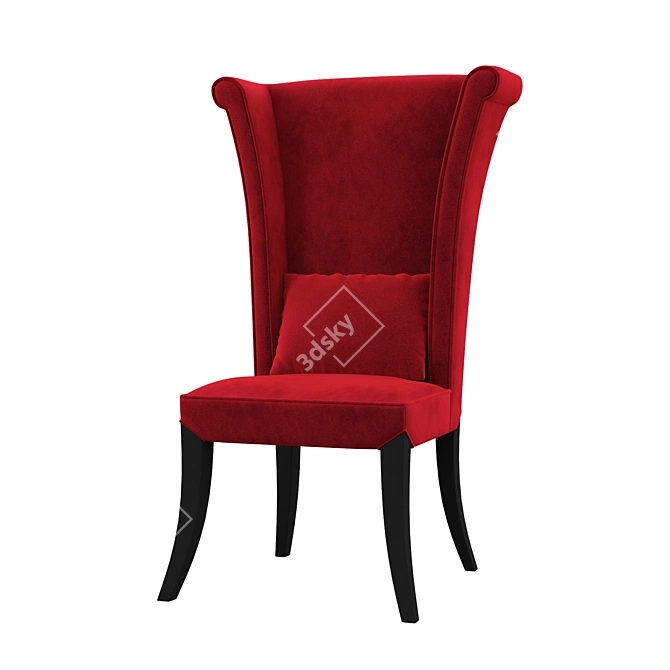 Cozy Comfort Arm Chair 3D model image 1