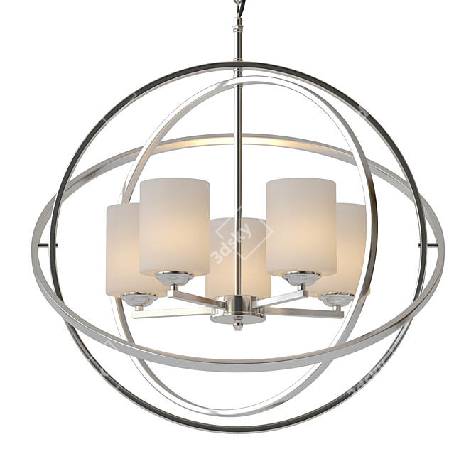 MW-Light Alghero Chandelier 3D model image 1