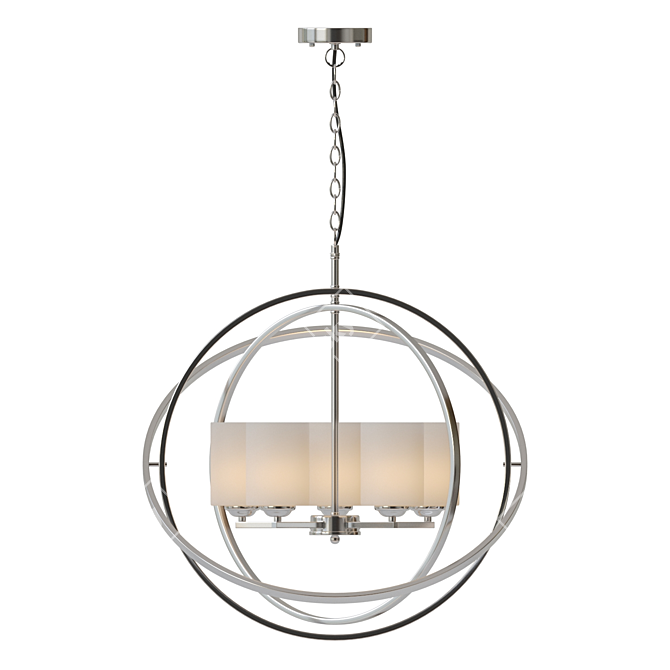 MW-Light Alghero Chandelier 3D model image 2