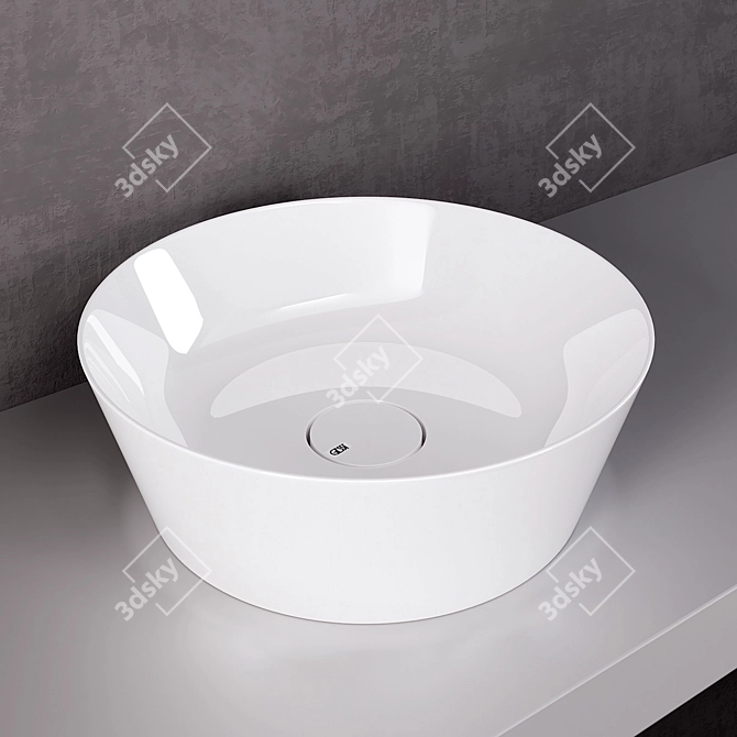 Gessi Cono Round Washbasin 3D model image 1